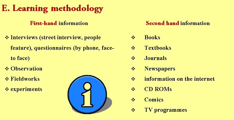 learning methodology